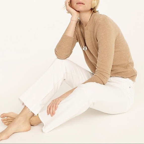 J crew slim boyfriend jeans white - Picture 2 of 4